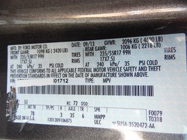 2014 Ford Escape S Gray 2.5L AT 2WD #F22045